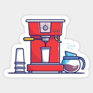 Coffee Machines Sticker